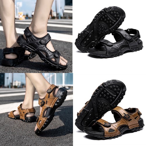 Mens sandals faux leather - mens,