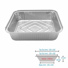 Disposable Aluminium Food