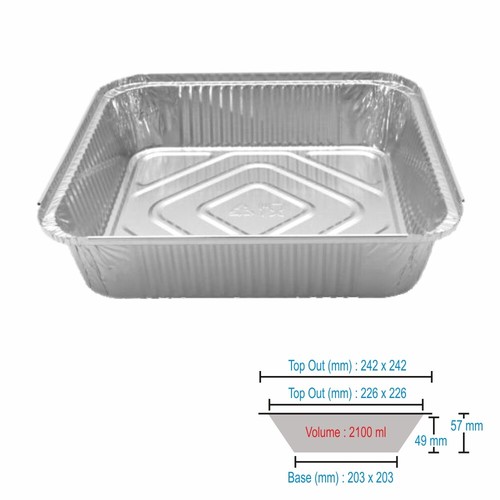 Disposable aluminium food - aluminium,