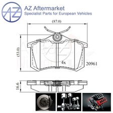 Fits VW Citroen Audi Renault