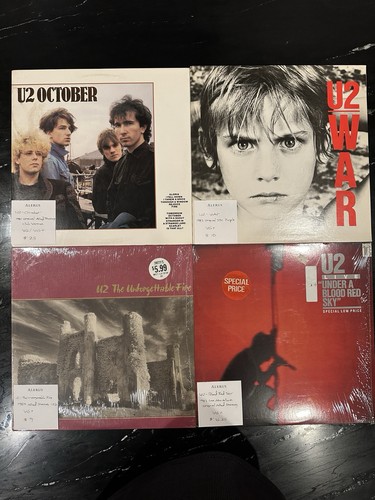 Lp vinyl record - u2, 4