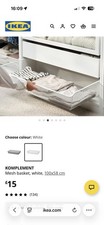 IKEA Pax Komplement White Mesh
