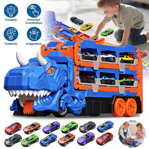Dinosaur transporter truck - transporter,