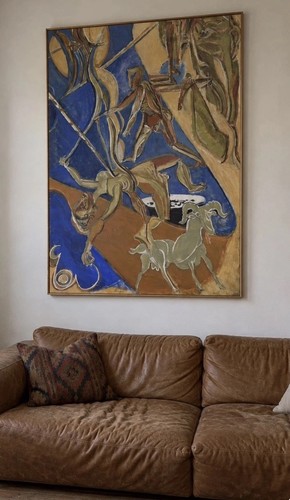 Mid century modern - century, oil