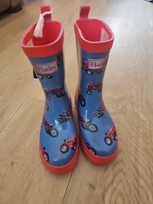 Brand New Hatley Tractor Wellington Boots. Size 10, Eu28. Great Wellies