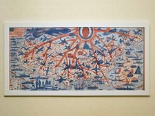 Grayson Perry - 'The American Dream' (2020) - Tea Towel - Custom Framed