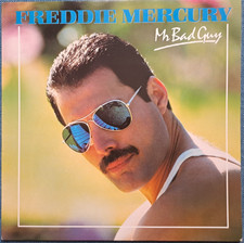 FREDDIE MERCURY - MR. BAD GUY - 12” VINYL LP ALBUM RECORD NEAR MINT - QUEEN