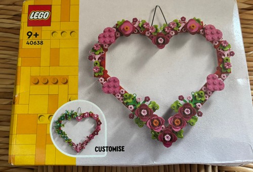 Lego creator heart ornament - lego,