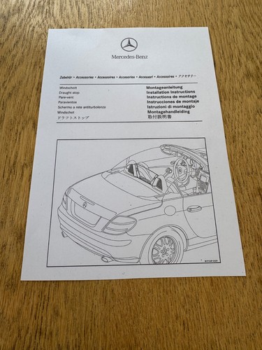 Genuine mercedes slk r171 - genuine,