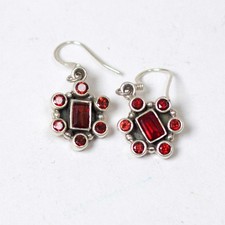 Garnet Gemstone 925 Sterling