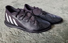 Kids Childrens Boys Adidas Predator Football Sport Trainers in Black UK Size 4.5