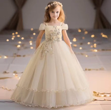 Flower girls wedding long - girls,