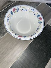 BHS PRIORY 9" WHITE BLUE SALAD