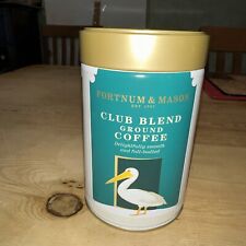 Fortnum & Mason Tin - Club Blend Coffee - Pre-owned, Empty Tin