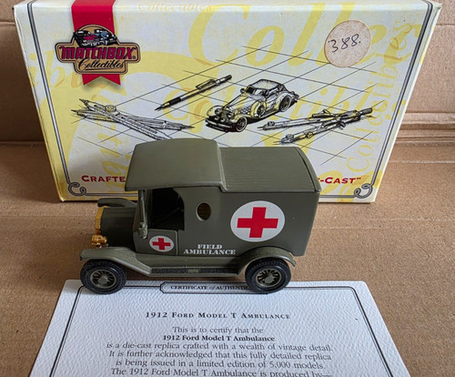 Matchbox yy012 1912 ford - matchbox,