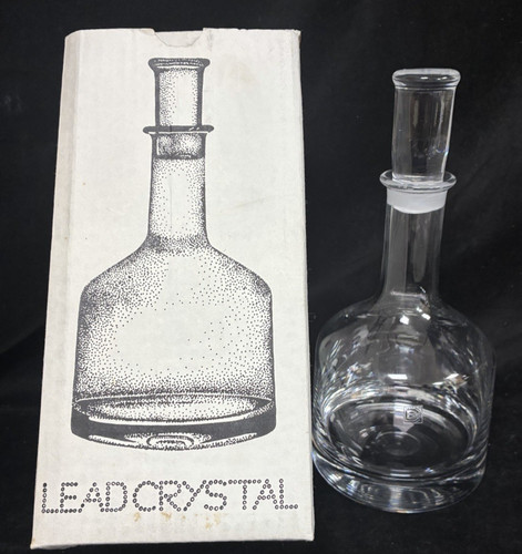 Boxed decanter mid century - decanter,