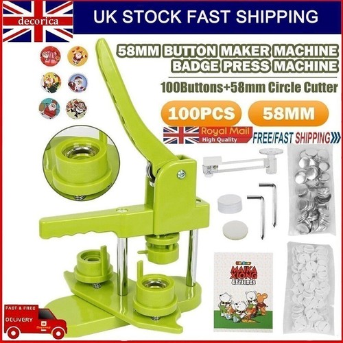 58mm button maker - 58mm,