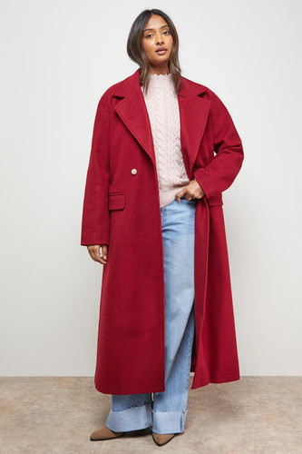 Oasis red coat womens daywear - coat,