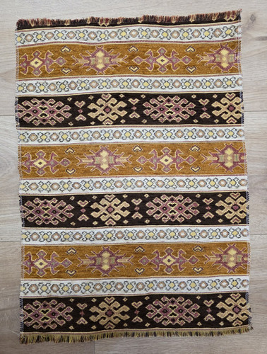 Turkish woven table - woven,
