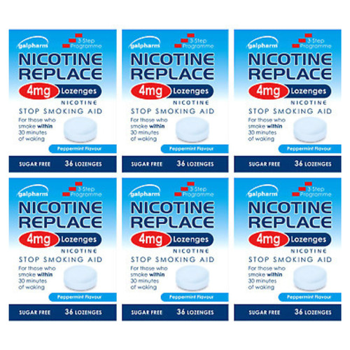 Galpharm nicotine replace 4mg - nicotine,