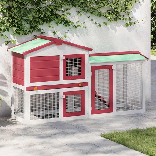 Outdoor large rabbit hutch - outdoor,