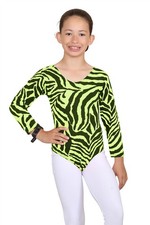 Girls Long Sleeve Zebra