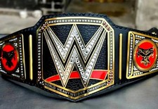 New World Heavyweight Championship Wrestling Replica Belt Adult Size 4mm Brass