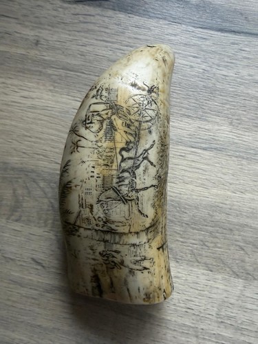 Scrimshaw production resin - re-production,