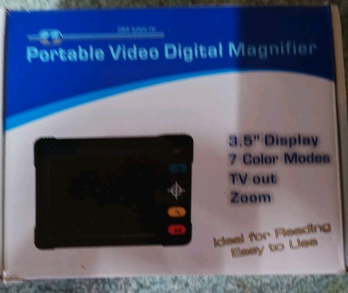 Portable video magnifier - magnifier, by