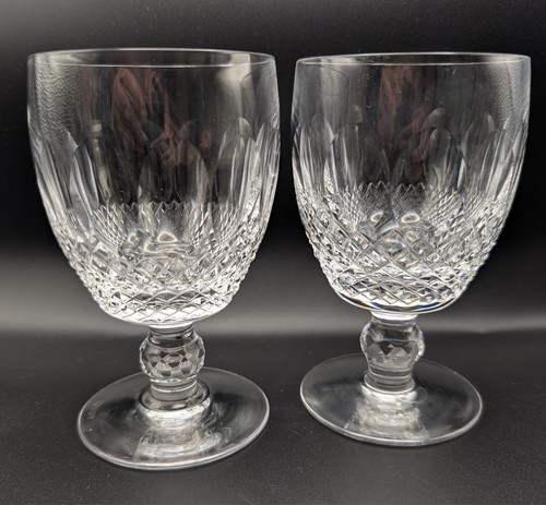 Pair waterford crystal - (2),