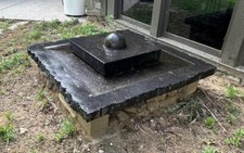 Black Granite Garden Fountain