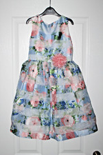 GIRLS STUNNING  JONA MICHELLE WEDDING SUMMER PROM PARTY LINED DRESS AGE 8 YEARS