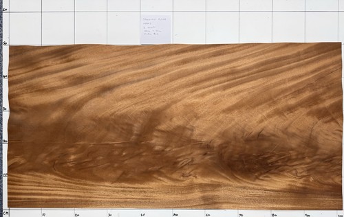 Mahogany flame real - real, wood
