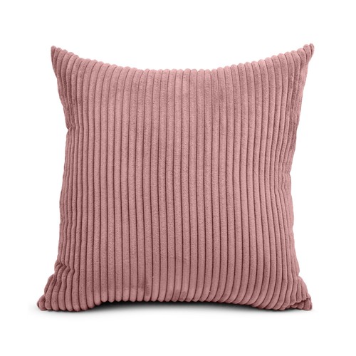Ribbed plush cushion covers - plush,