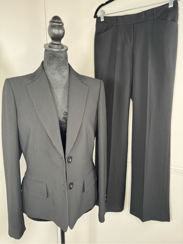 Anne klein black pinstripe - klein,