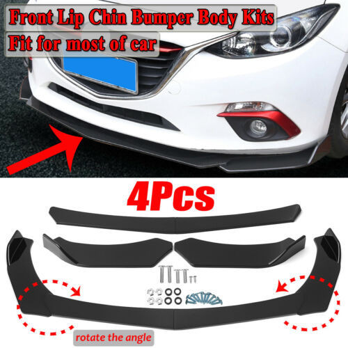 Gloss black splitter spoiler - gloss,