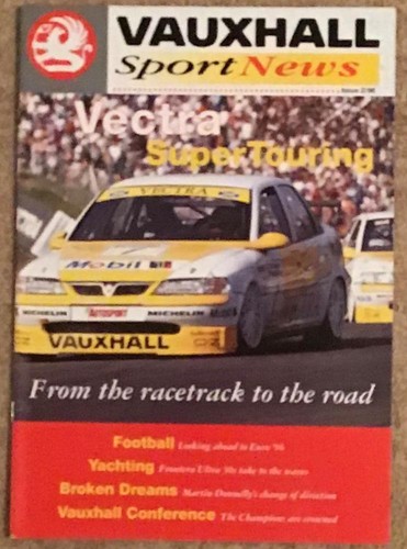 Vauxhall sport news - vauxhall, 1996