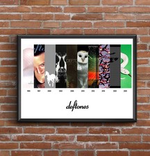 Deftones Multi Album Cover Discography Art Poster Customisable - Christmas Gift