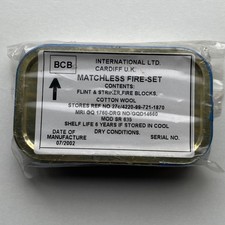 Matchless Fire Kit with Flint and Striker BCB International for UK MoD