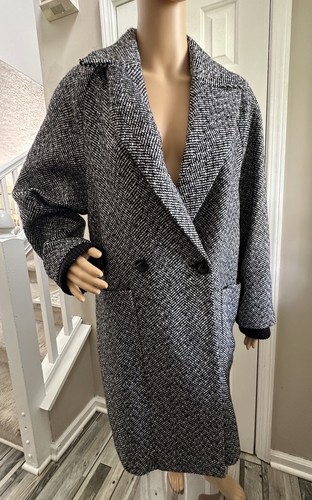 Topshop boucle coat size - size, m