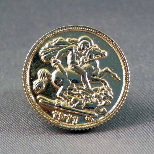 Replica sovereign coin - replica, enamel