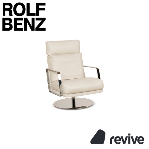 Rolf benz 345 leather armchair - benz,