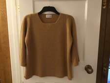 Brora 100% cashmere ribbed boxy jumper - excellent