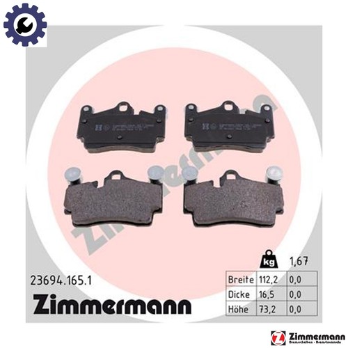 Brake pad set - brake,