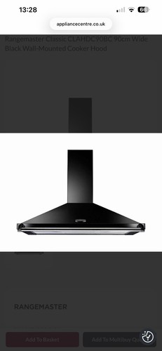 Rangemaster classic 90cm - rangemaster, black