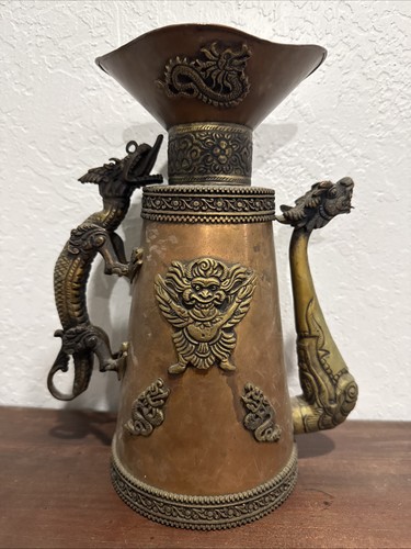 Antique tibetan teapot - antique,