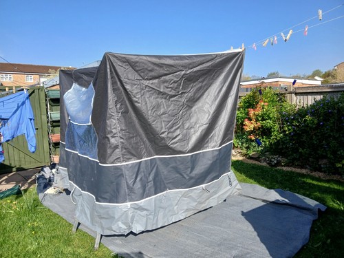 Caravan awning sleep - awning,