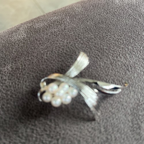 Mikimoto silver and - silver, pearl
