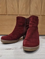 Lovely Burgundy  Suede Comfort