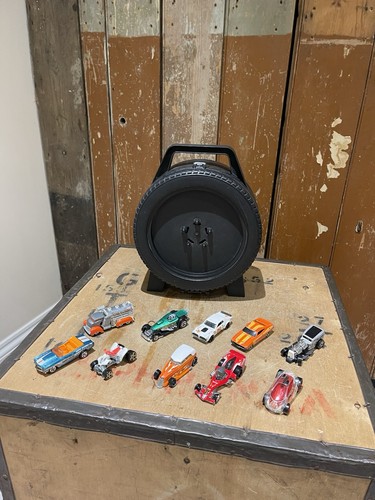Hot wheels tire rally carrying - hot,